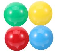 BESPORTBLE 4 pièces Jeu de de Rechange pour Joystick de Jeu Poignées Colorées Rouge Jaune Bleu Vert Contrôle pour Machines Arcade et Simulateurs Installation Facile sans Compétences