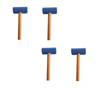 BESPORTBLE 4 Pièces Jouets Marteau Mousse pour Garçon Fille Marteau Éducatif sans Bords Accessoire de Fête Sécurisé pour Garçon Fille Dactivité Manuelle Couleur Aléatoire