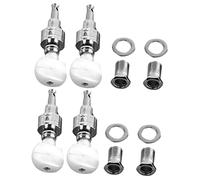 BESPORTBLE 4 Pièces Kit de Clés Daccordage Banjo avec Têtes Filetées Accessoires et Faciles à Installer pour Stable et Fiable
