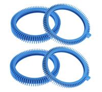 BESPORTBLE 4 Pièces Kit Pneus de Remplacement pour Nettoyeur de Bassin Roues Avant et Arrière PVC avec Bosses Stabilité et Traction Améliorées pour Entretien des Bassins