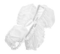 BESPORTBLE 4 pièces Lot de Culottes Blanches Miniatures pour Poupée Ours Peluche Accessoires de Jeu Imitation sous-vêtements Réutilisables et Résistants pour Jouets Peluche