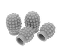 BESPORTBLE 4 Pièces Lot de Embouts Silicone pour Baguettes de Batterie Protection de Pointe pour Entraînement Accessoires Durables et Flexibles