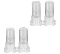 BESPORTBLE 4 Pièces Mangeoire à Fourmis Plateau d'alimentation pour Fourmis Outils De Gardien De Fourmi Fontaine à Eau Tenue De Fourmi Mangeoires De Fourmis Bol De Fourmi Piscine Nid Un Verre