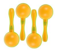 BESPORTBLE 4 Pièces Maracas Plastiques Garçon Fille Colorés Instruments de Percussion Ergonomiques et Sécurisés Jouets Éveil Musical pour Tout-Petits Choix Populaire de Fête et Éducation