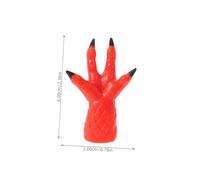 BESPORTBLE 4 pièces Marionnettes Doigts Rigolotes pour Fête Jouets Farceurs Colorés et Accessoires Créatifs sans Odeur pour Adultes