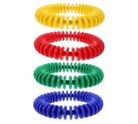 BESPORTBLE 4 Pièces Pool Diving Rings for Swim Toys for Underwater Training and Swimming Practice Soft Plastic Rings Summer Pool Games and Skill Improvement