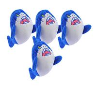 BESPORTBLE 4 Pièces Porte-clés En Peluche De Requin Porte-clés Mignons Porte-clés Pendentif Mignon Porte-clés Pendentif Sac Porte-clés Clés D'animaux En Peluche Pendentif De Trousseau Chiffon