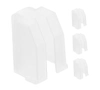BESPORTBLE 4 Pièces Protections pour Aiguilles de Platine Couvercles Stylus Plastique Transparent Protection Réutilisable pour Pointe de Lecteur Vinyle