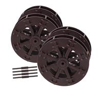 BESPORTBLE 4 Pièces Roue à Eau pour Décoration de Fontaine Jardin et Aquarium Modèle Engagé pour Activités Montessori et Projets Scientifiques Garçon Fille