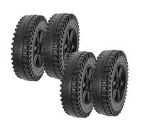 BESPORTBLE 4 Pièces Roues de Remplacement pour Barbecue Plastique Soufflé Roues Directionnelles Durables pour Chariot de Grill Mobilité Améliorée pour Barbecue Extérieur Lot