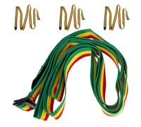 BESPORTBLE 4 Pièces Sangle de Djembé Africain Réglable en Nylon Système de Libération Rapide, Solide et Confortable pour Performances en Extérieur et Différents Contextes