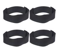 BESPORTBLE 4 Pièces Sangle De Jambe De Hockey Sangles De Protège-Tibia Jambières De Gardien De But De Hockey Garde De Antidérapante sur Genou Palet Homme Masculin Polyester