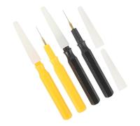 BESPORTBLE 4 Pièces Stylo Gras Montre Regarder l'huile Huile d'horloger huileur d'aiguille Regarder la goupille de Lubrification Outils de réparation d'horlogers Plastique Couleur Aléatoire