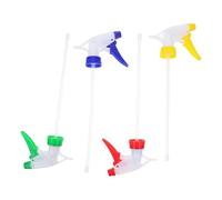 Besportble 4 PièCes TêTes De PulvéRisation Pour Bouteille Spray Buses En Plastique SûRes Pour Vaporisateur Maison PulvéRisateur RéUtilisable Pour Huiles Essentielles Nettoyage Et AromathéRapie