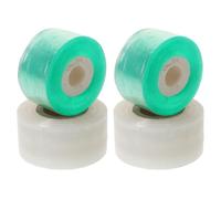 BESPORTBLE 4 Rouleaux Ruban de Greffage Transparent PVC, Vignes | Application sans Nœud, Permet la Circulation des Gaz, pour Jardinage Domestique, Plantes D’intérieur, Pépinière