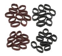 BESPORTBLE 40 Pièces Accessoires de bracelet de montre en cuir véritable Regarder un groupe de groupe de montre regarder des boucles de bande
