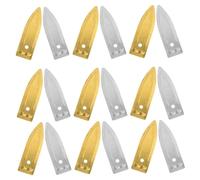 BESPORTBLE 40 pièces Bandes Cuivre et Zinc pour Expériences Batterie Fruits DIY Matériaux Zinc Anode pour Enseignement éducatif