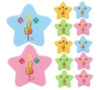 BESPORTBLE 40 Pièces Jetons de Récompense Plastique Forme Détoile pour Garçon Fille Outil Motivation Comportement et Scolaire Sécurisé et Facile à Manipuler pour Classe et Maison