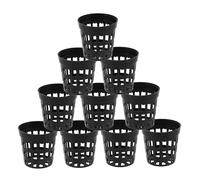 BESPORTBLE 40 Pièces Lot Paniers de Plantation Hydroponique pour Plantes Aquatiques Pots Filet Plastique avec Support Racinaire pour Aquarium et Bassin Favorise la Croissance des