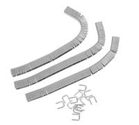 BESPORTBLE 4000 Pinces en U en Aluminium pour Machine à Couper les Saucisses - Clips D’étanchéité pour Scellage Hermétique de Viande, Fromage et Snacks - Accessoires Alimentaires pour Usage