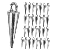 BESPORTBLE 40pièces Breloques Coniques Forme De Cône Pendentifs à Pointes Pour Diy Breloques Vintage Pour Colliers Et Bracelets