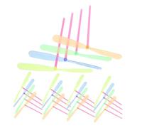 BESPORTBLE 40Pièces Volants pour Garçon Fille Plein Air Idéaux pour Garçons et Filles Activités Extérieures Amusantes Favorise les Relations Parent Garçon Fille