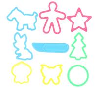 BESPORTBLE 45 pièces Moule à Biscuits pour Garçon Fille Kit Créatif pour Pâte à Modeler et Cuisson pour Développer Imagination Curiosité des Garçon Fille