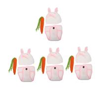 BESPORTBLE 4ensembles Costume De Photographie Né avec Bonnet Et Pantalon Forme De Lapin Accessoires pour Séance Photo Créatif pour Filles Et Garçons
