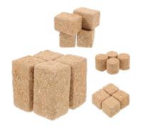 BESPORTBLE 4ensembles Mini De Foin Décoratives Mini-Foin pour Loisirs Créatifs Décoration De Meules De Foin Jouets Miniatures pour Maison De Poupée