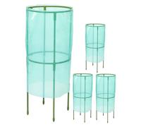 BESPORTBLE 4ensembles Protection pour Plantes Potagères Cage De Protection Pliable pour Jardin Et Pépinière Anti-Vent Et Résistant Au Froid pour Légumes Et Jeunes Plants