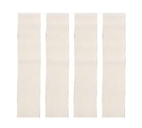 BESPORTBLE 4pcs Pad de Filtre Sonore pour Erhu Pad Sonore Erhu en Daim Blanc Portable à Design Réglable et Huqin Performance et Pratique Musicale