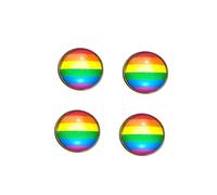 BESPORTBLE 4pièces Broche Arc-ciel Pour Vêtements Broche Bronze Corsage Pour Gays Et Lesbiennes