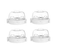 BESPORTBLE 4pièces Cache-bouton De Cuisinière à Gaz Protection De Sécurité Garçon Fille Housse Pour Plaque De Cuisson Et Four Empêche Garçon Fille De Jouer Boutons