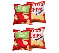 BESPORTBLE 4pièces Jouets à Mâcher pour Chiens Jouets Forme De Chips De Pommes De Terre Accessoires Résistants pour Chiots Amusants Et Coloris