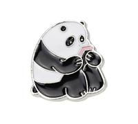 BESPORTBLE 4pièces Lot De Broches Panda Créatives Épingle Costume Décoration Animée Petit Cadeau Étudiants