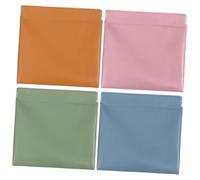 BESPORTBLE 4pièces Lot de Mini Pochettes De Maquillage Pochettes De Rangement Pliables pour Sac à Main Adaptées Aux Voyages Et Au Rangement des Cosmétiques