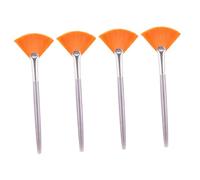 BESPORTBLE 4pièces Lot De Pinceaux Éventail Pour Masques Visage Outils De Maquillage Et Soins Cosmétiques