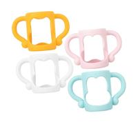 BESPORTBLE 4pièces Lot De Poignées De Transport Pour Biberons Silicone Conception Ergonomique Facile à Installer Saisir Pour Nourrissons