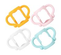 BESPORTBLE 4pièces Lot de Poignées pour Biberons Manchons et Accessoires pour Garçon Fille Compatibles Plupart des Biberons