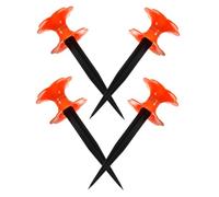 BESPORTBLE 4pièces Rehausseur De Tuyau Arrosage avec roulettes Guide-Tuyau pour Jardin Et Pelouse Supports pour Fixation Facile Lot de Piquets De Sol