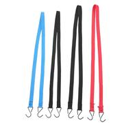 BESPORTBLE 4pièces Sangles Élastiques pour Bagages Tendeurs Plats avec Crochets Sangles De Fixation Utilisation pour Voyages Et Objets