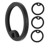 BESPORTBLE 4pièces Silencieux pour Étiquettes De Chien Silicone Amortisseurs De Plaques Durable pour Bruit des Médaille Identité