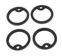 BESPORTBLE 4pièces Silicone Dog Tag Silencers Durable Anti-Bruit pour Plaques Militaires Protection des Étiquettes pour Animaux