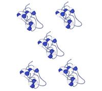 BESPORTBLE 5 Bouée de Natation Flottante Polyéthylène Ligne de Séparation Piscine pour Délimitation Voies et Zones Accessoire Pratique et Résistant pour