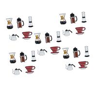 BESPORTBLE 5 ensembles Broche De Cafetière Épingles À Boutonnière Broche Décorative À Café À Café s Pour Sacs À Épingle Esthétique Épingle À 5 pièces * 5