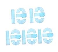 BESPORTBLE 5 Ensembles Tunnel Extérieur pour Cage Hamster Kit DIY Tube Extension Sécurisée pour Rongeurs Compatible avec Plusieurs Modèles de Cages Labyrinthe pour Cochon Dinde et