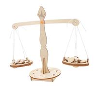 BESPORTBLE 5 Pièces Balance à Levier DIY pour Garçon Fille Expériences Scientifiques et Matériaux de Montage pour Apprentissage Précoce et Développement