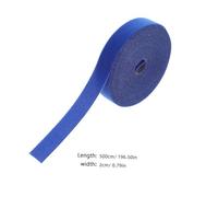 BESPORTBLE 5 pièces Bande Adhésive Nylon Réutilisable pour Marquage Tapis Classe Gestion Câbles et Organisation Fixation sans Résidu pour Personnels et Délimitations