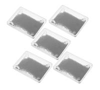 BESPORTBLE 5 Pièces Boîte de Poudre de Fer Magnétique pour Expériences Scientifiques Éducatives Visualisation Champ Magnétique Enseignement Magnétisme