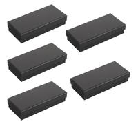 BESPORTBLE 5 pièces Boîtes Montres Papier Rectangulaires avec Éponge Amortissante Antichoc Boîte Transport Montre Homme Légère et Pratique pour Rangement et Affichage Quotidien